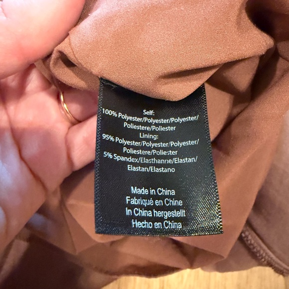 Anthropologie LA VI Maxi Skirt – Mauve Satin (Size L) - Picture 4 of 4